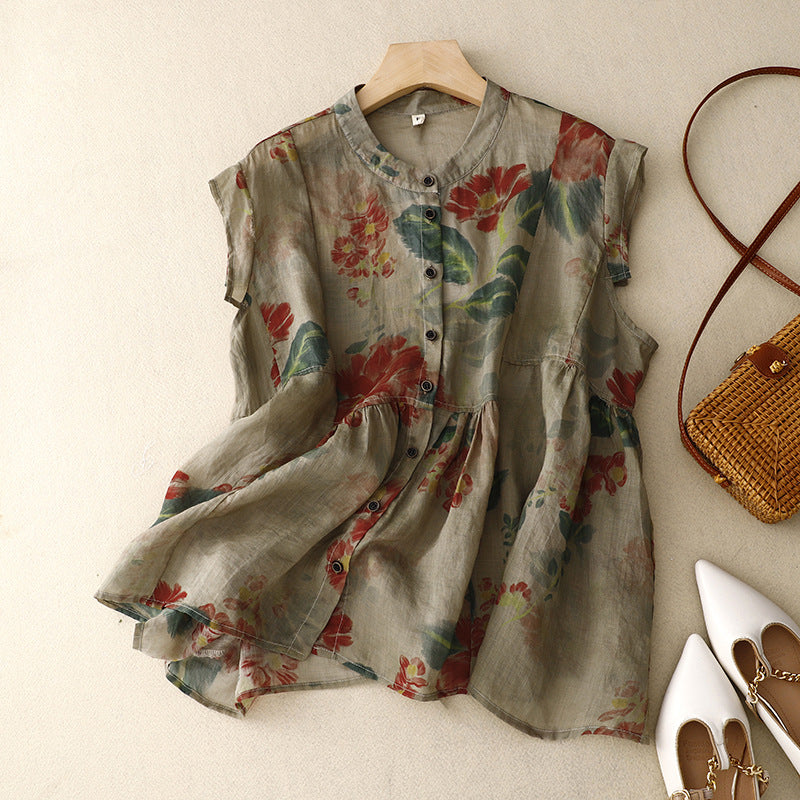 ELISA LINEN TOP