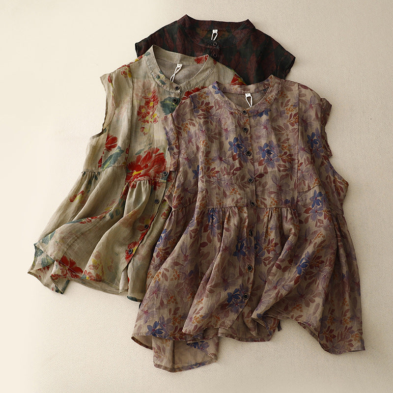 ELISA LINEN TOP