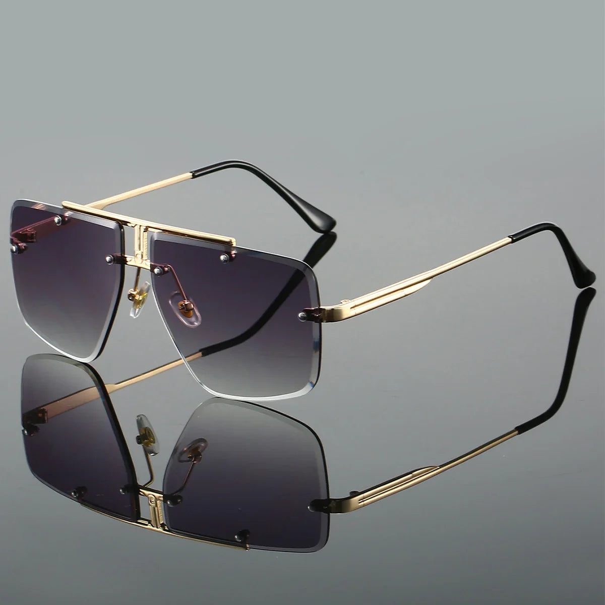 Jaxon Rimless Sunglasses