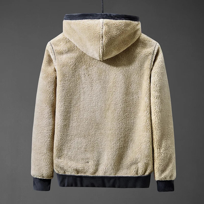 Valerio Lamb Fleece Hoodie