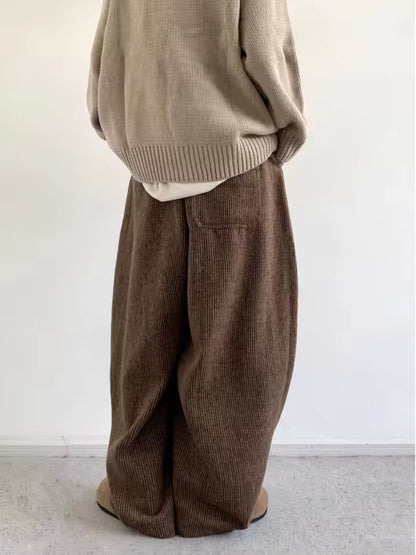 Corduroy Knit-Waist Lounge Pants