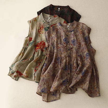 ELISA LINEN TOP