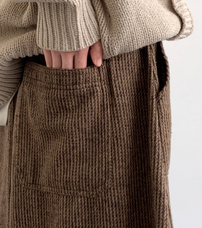 Corduroy Knit-Waist Lounge Pants