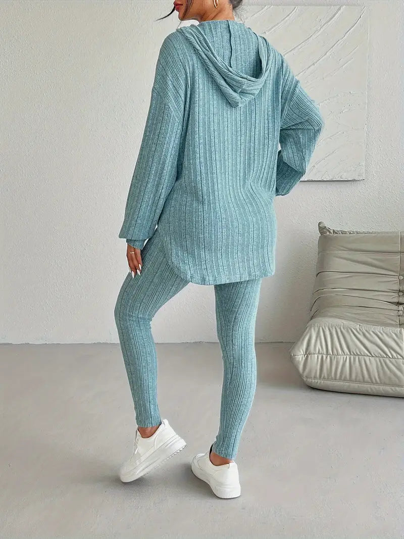 Camden Ribbed Knit Lounge Set
