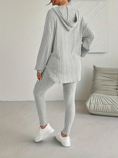 Camden Ribbed Knit Lounge Set