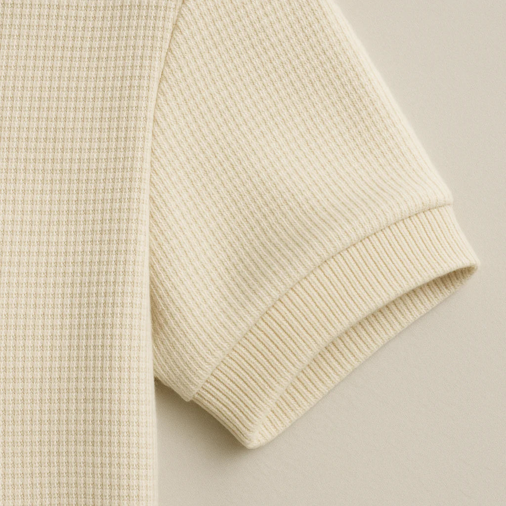 Roma Quarter Zip Polo Set