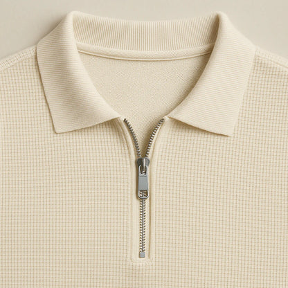 Roma Quarter Zip Polo Set
